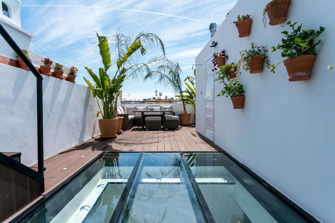 Unique House - Private Spa&Pool -Stayinเซบีญา ภายนอก รูปภาพ